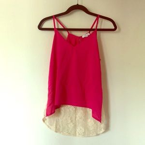 Delia’s | lace back tank